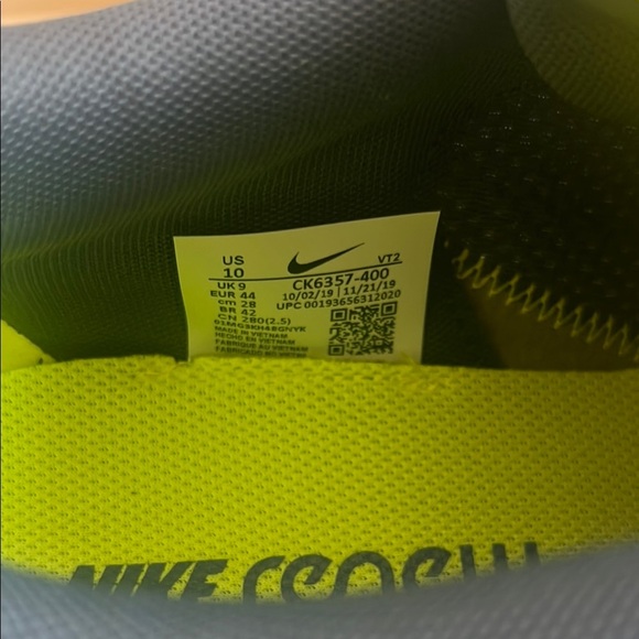 Nike Renew Mens Blue Gray Athletic Shoes, Sz. 10 - Picture 3 of 6